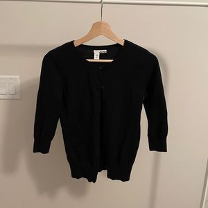 Black cardigan size M